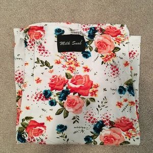 Milk snob. Car seat canopy